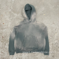 Custom Streetwear Heavyweight Vintage Acid Washed Hoodies